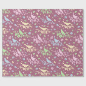 Vogelschutzpapier Geschenkpapier (Flach)