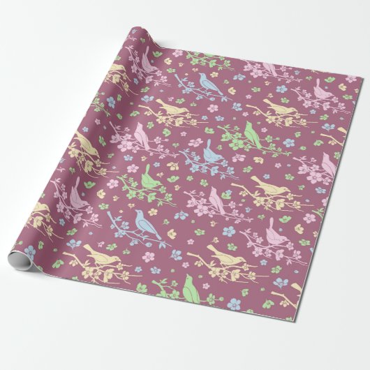 Vogelschutzpapier Geschenkpapier (Ungerollt)