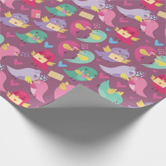 Vogelschutzpapier Geschenkpapier (Ecke)