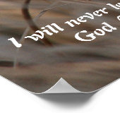 Vogelschutzposter Poster (Ecke)