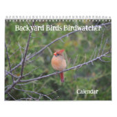 Vogelschutzzeitplan im Hinterhof Kalender (Titelbild)