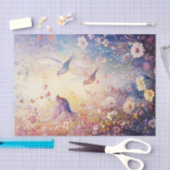 Vogelschutzzettel Seidenpapier (Handwerk)