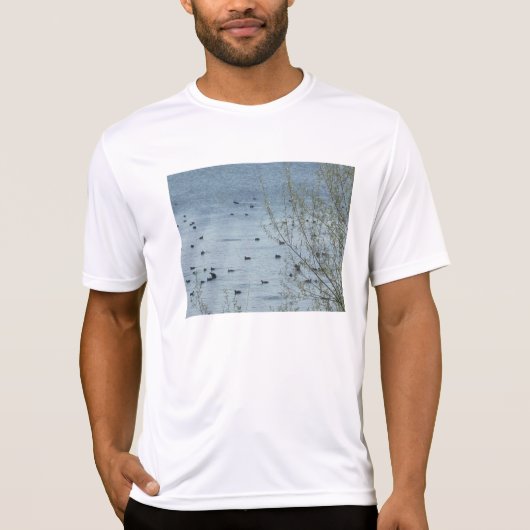 Vogelsee Mens Performance T - Shirt (Vorderseite)