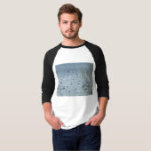 Vogelsee Mens Raglan T - Shirt (Vorne ganz)
