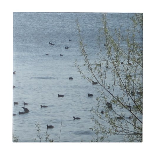 Vogelsee-Tile Fliese (Vorderseite)