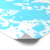 Vogelskateboard Poster (Ecke)