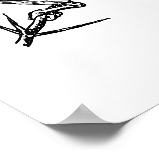 Vogelskissortail Poster (Ecke)