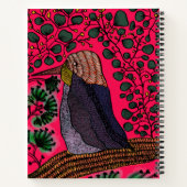 Vogelskizze Notizblock (Rückseite)