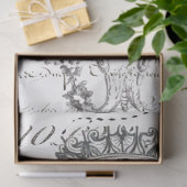 Vogelskript-Dekoupage Seidenpapier (Geschenk)