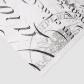 Vogelskript-Dekoupage Seidenpapier (Ausschnitt)