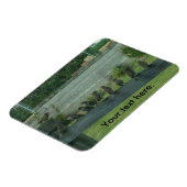 Vogelspangen auf Schienenmagneten Magnet (Linke Seite)