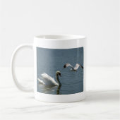 Vogelspiel mit Schwan Kaffeetasse (Links)