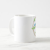 Vogelsprichwort-Tasse Kaffeetasse (Vorderseite Links)
