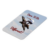 Vogelsurfen Magnet (Linke Seite)