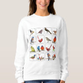 Vogelsweatshirt der Liebe I! Sweatshirt (Vorderseite)