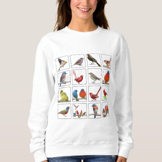Vogelsweatshirt der Liebe I! Sweatshirt (Vorderseite)