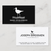 Vogelsymbol Visitenkarte (Vorne/Hinten)