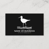 Vogelsymbol Visitenkarte (Vorderseite)