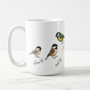Vogeltasse – Gartenvögel Aquarell-Kaffeetasse Kaffeetasse