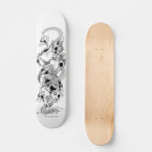Vogeltodesangriff Skateboard (Vorderseite)