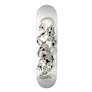 Vogeltodesangriff Skateboard