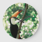 Vogeluhr Große Wanduhr (Vorderseite)