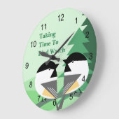 Vogeluhren Große Wanduhr (Winkel)