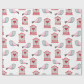 Vogelumschlagpapier Geschenkpapier (Flach)