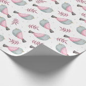 Vogelumschlagpapier Geschenkpapier (Ecke)