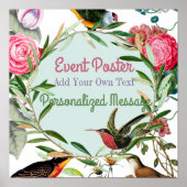 Vogelveranstaltung Poster (Vorne)