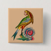 Vogelvogel Button (Vorderseite)