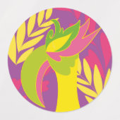 Vogelvogel Etiketten (Design 1)