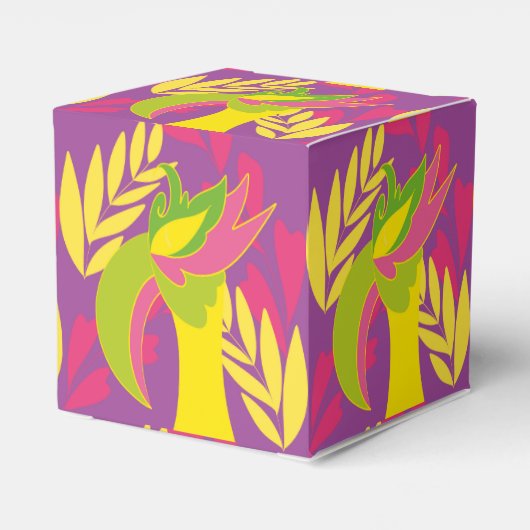 Vogelvogel Geschenkschachtel (Rückseite)