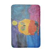 Vogelvogel "Kunst von Kindern" Badematte (Vorderseite Vertikal)