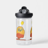 Vogelvogel "Kunst von Kindern" Trinkflasche (Vorne)