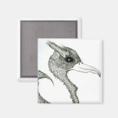Vogelvogel Magnet (Vorderseite/Rückseite)