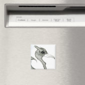 Vogelvogel Magnet (In Situ (Geschirrspüler))