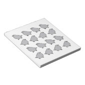 Vogelvögel Notizblock (angewinkelt)