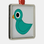 Vogelvogel Ornament Aus Metall (Rechts)