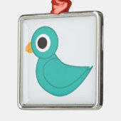 Vogelvogel Ornament Aus Metall (Links)