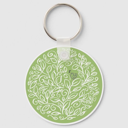 Vogelvogel Schlüsselanhänger (Vorderseite)