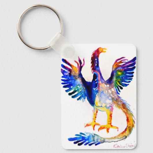 Vogelvorkommen Schlüsselanhänger (Vorderseite)