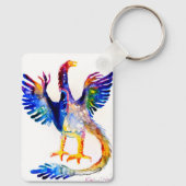 Vogelvorkommen Schlüsselanhänger (Rückseite)
