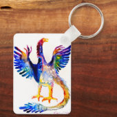 Vogelvorkommen Schlüsselanhänger (Rückseite)
