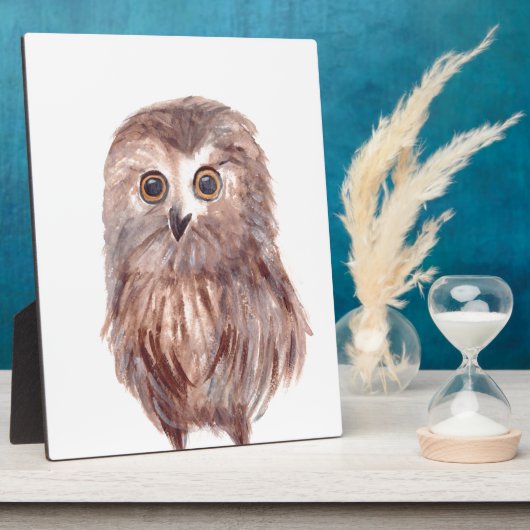 Vogelwaldvogel Fotoplatte (Seite)