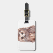 Vogelwaldvogel Gepäckanhänger (Vorderseite vertikal)