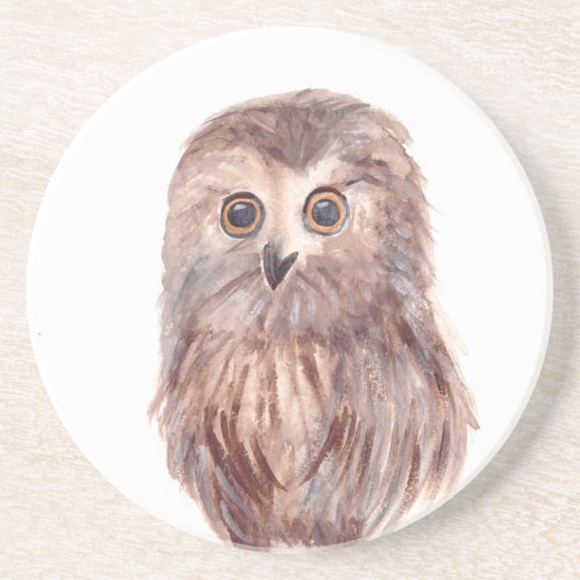 Vogelwaldvogel Getränkeuntersetzer (Vorne)