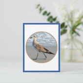 Vogelwanderung mit der Schiffszirkkarte Postkarte (Stehend Vorderseite)