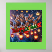 Vogelweihnachtsfest Poster (Vorne)