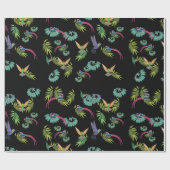 Vogelwelt Himmel Geschenkpapier (Flach)